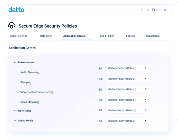 Aplicar las políticas de seguridad