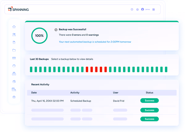 Restore data and metadata with ease