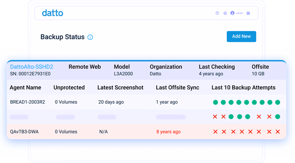 Streamline admin