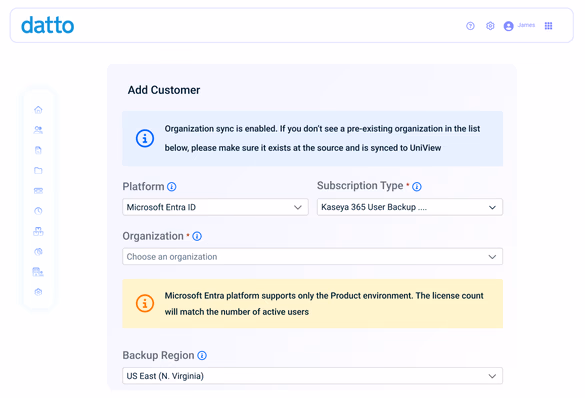 Datto Backup for Microsoft Entra ID
