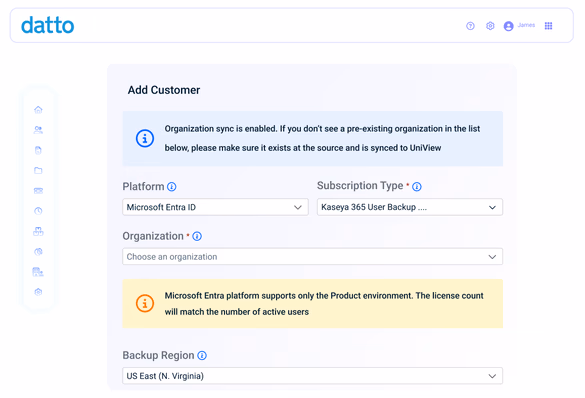 Datto Backup for Microsoft Entra ID
