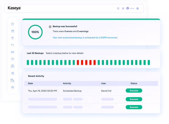Kaseya 365 Dashboard