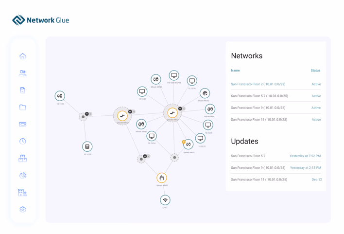 Network Glue Dashboard