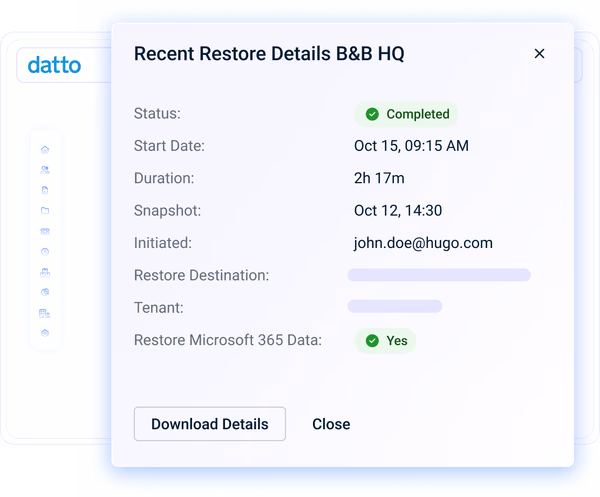 Consolidar la gestión del backup