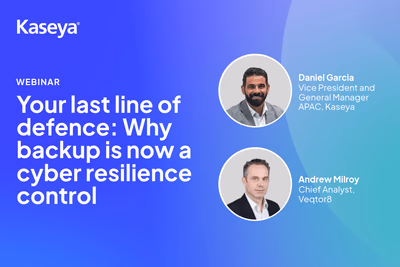 Your last line of Defence: Why backup is now a cyber resilience control in APAC