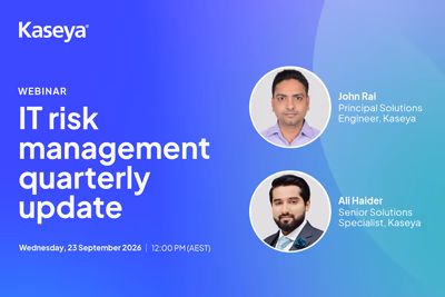 Asia Pacific IT Risk Management quarterly product innovation update