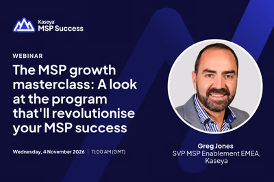 The MSP Growth Masterclass: A Look At The Program That'll Revolutionise Your MSP Success