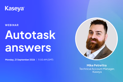 Autotask Answers Q3 Series