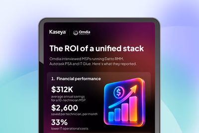 The ROI of a unified stack