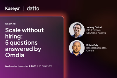 Scale Without Hiring: 5 Questions Answered by Omdia