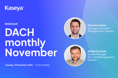 Kaseya DACH Monthly – November