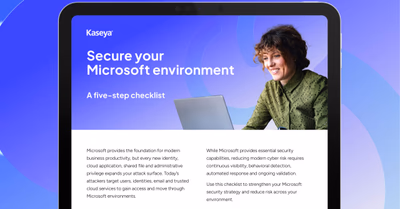 Sichern Sie Ihre Microsoft-Umgebung