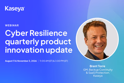 Cyber Resilience quarterly product innovation update