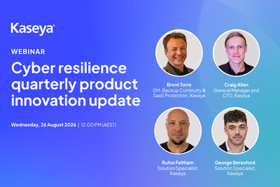Cyber Resilience Quarterly Product innovation Update