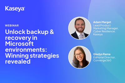 Unlock backup & recovery in Microsoft environments: Winning strategies revealed
