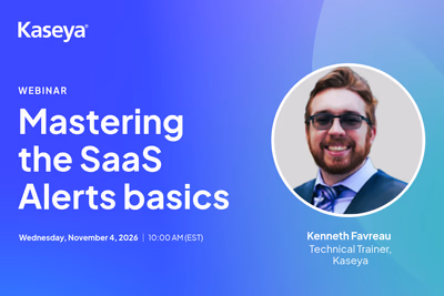 SaaS Alerts, Mastering the basics
