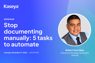 Stop documenting manually: 5 tasks to automate