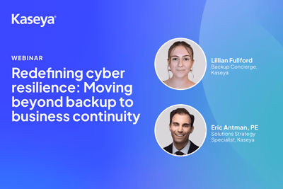 Redefining cyber resilience: Moving beyond backup to business continuity