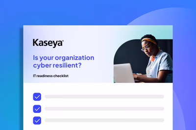 IT Readiness Checklist: Is your organization cyber resilient?