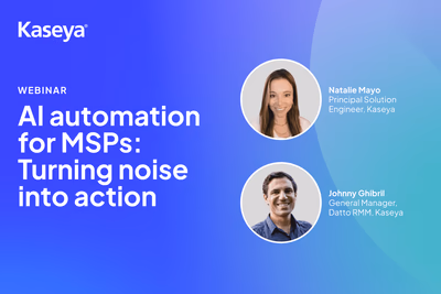 Automatización mediante IA para MSP: convertir el ruido en acción