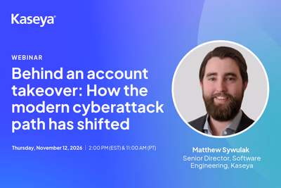 Behind an account takeover: How the modern cyberattack path has shifted