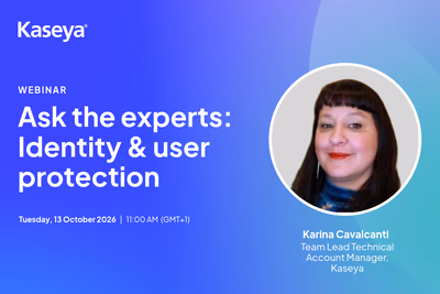 Ask the Experts: Identity & User Security Q4 Series