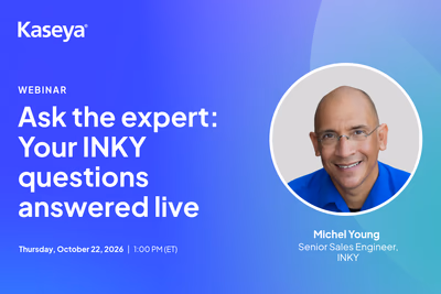 Ask the Expert: Your INKY Questions Answered Live