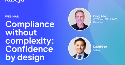 Watch on demand: Compliance without complexity APAC
