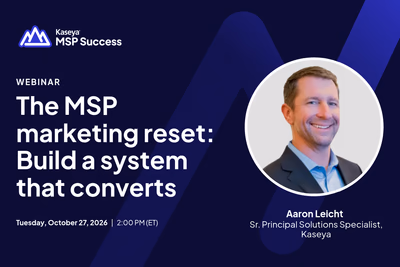 The MSP Marketing Reset: Build a System That Converts