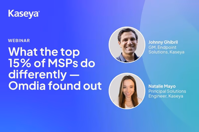 Watch On Demand: What the Top 15% of MSPs Do Differently