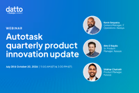 Autotask quarterly product innovation update