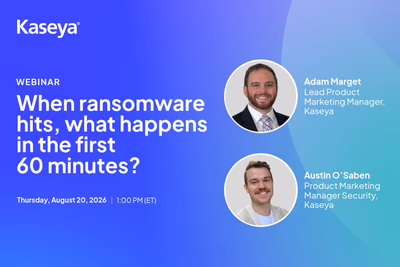 When Ransomware Hits, What Happens in the First 60 Minutes?