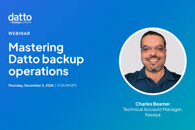Tech Jam: Mastering Datto Backup Operations