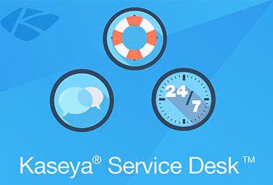 Datei-Cover für das „ Help Desk “-Ticketingsystem — Kaseya® Service Desk™