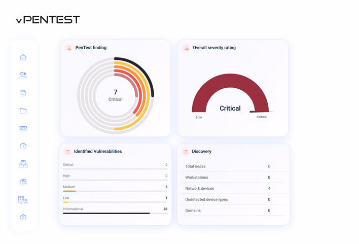 vPenTest Panel de control