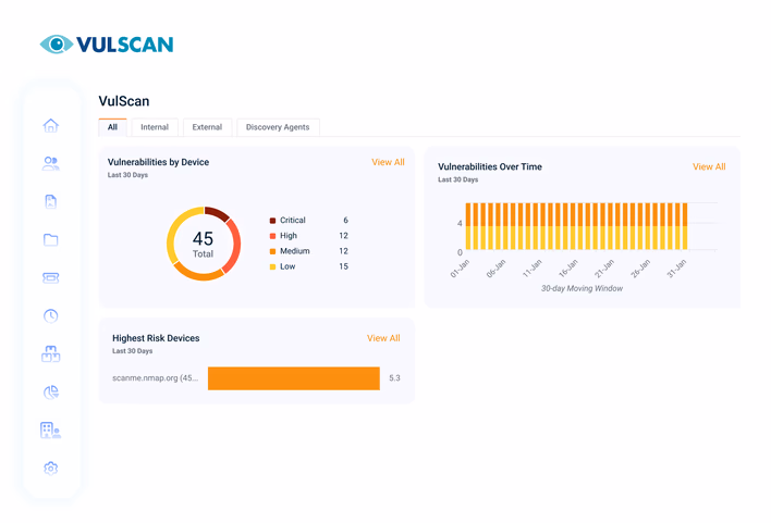 VulScan Dashboard