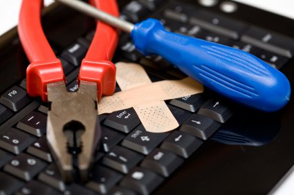 Keyboard with Tools