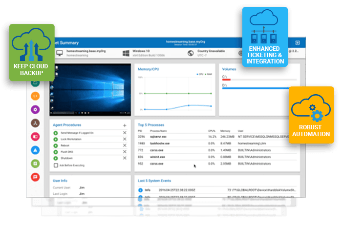 VSA 9.5 Dashboard