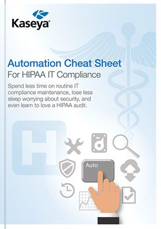 Automation Cheat Sheet - For HIPAA IT Compliance