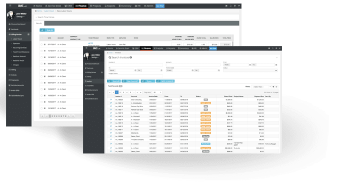 BMS Finance and Billing