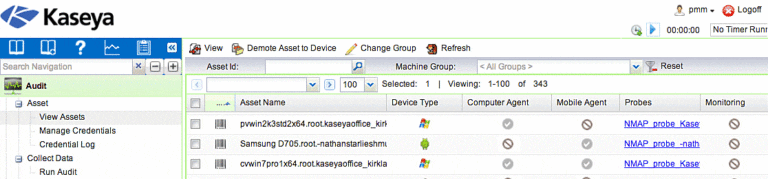 VSA Audit View