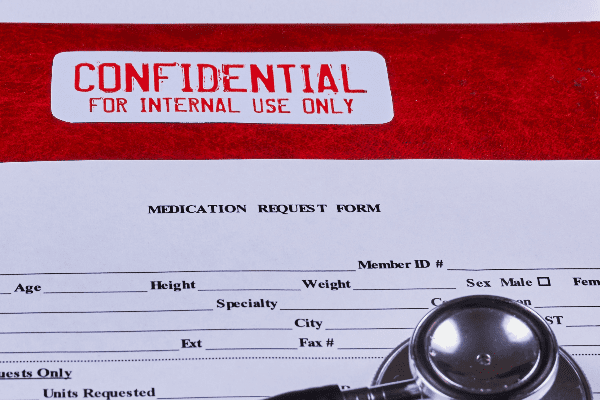 Confidential Report Request Form