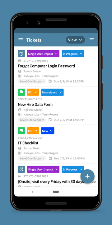 Mobile App UI for Ticketing