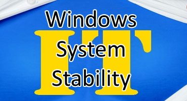 Windows System Stability Index