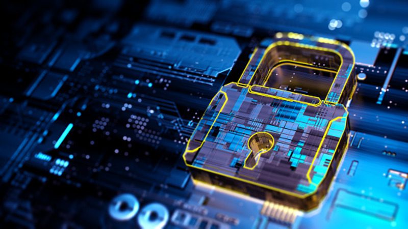 Cybersecurity lock