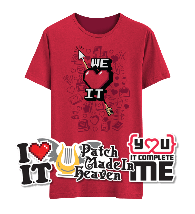 Claim your We Love IT T Shirt