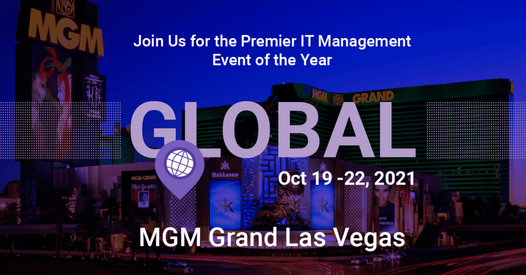 Connect IT Global - October 19-22, 2021 MGM Grand Las Vegas
