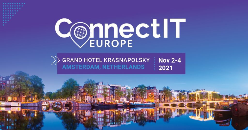 Connect IT Europe 2021 - Grand Hotel Krasnapolsky - Nov 2-4, 2021