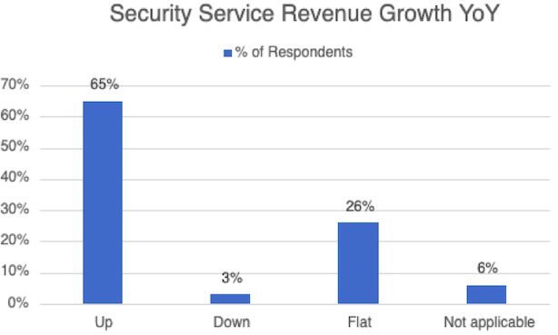 Security Service Revenue Growth YoY