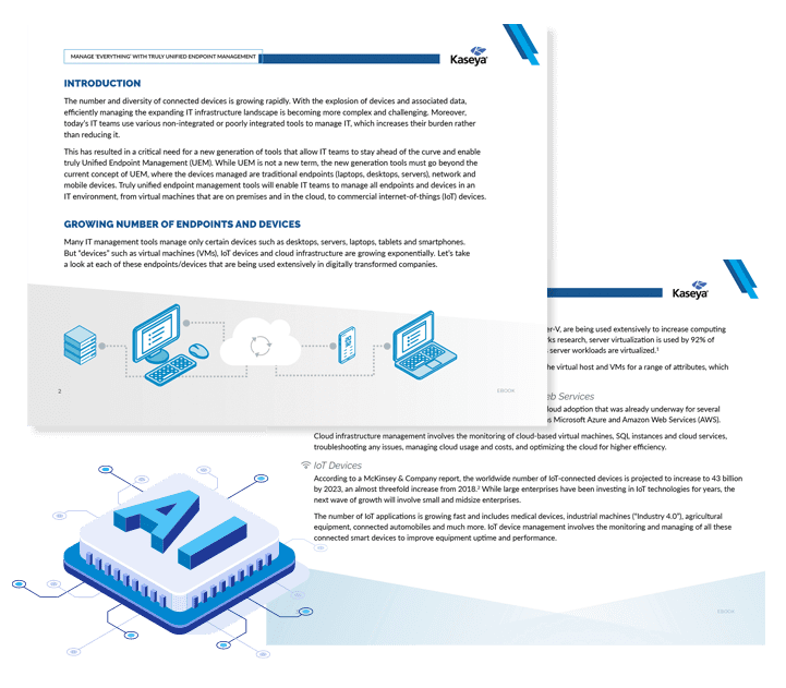 Manage "Everything" with Unified Endpoint Management - Discovery, Visibility and Monitoring Preview